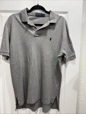 Polo by Ralph Lauren Grey Short-Sleeve Classic Polo